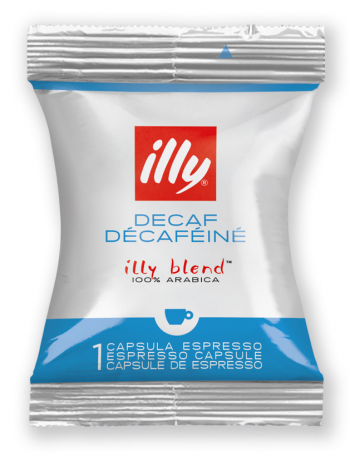 Cápsula café Illy IES DESCAFEINADO, 50 cápsulas