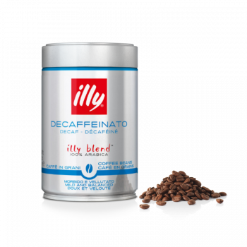 Café en grano Illy Descafeinado 250g