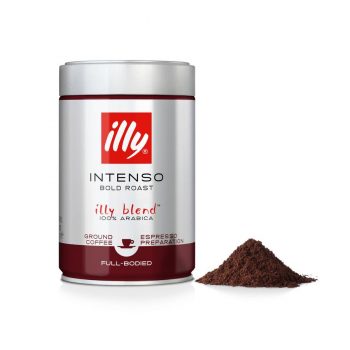Café Molido Illy TUESTE Intenso 250 Gr - Sabor Intenso y con Cuerpo