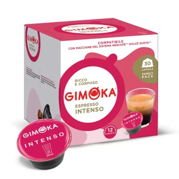 cápsulas Dolce Gusto Gimoka - Espresso intenso compatibles. 16 unidades