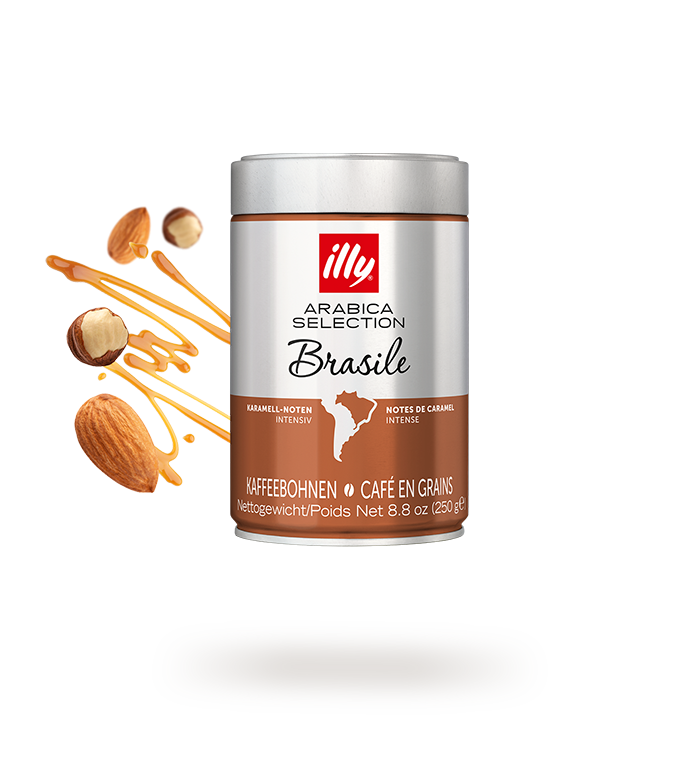 Café en grano illy Arabica Selection Brasile Cerrado Mineiro: 100% de agricultura regenerativa - 250 g