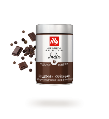 Café en grano Illy Arábica Selection India 250 gr.