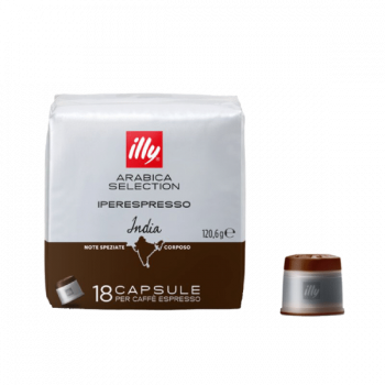 Café Illy en cápsulas Iperespresso Arabica Selection India