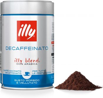 Café Molido Illy Descafeinado Blend 100% Arabica 250 Gr
